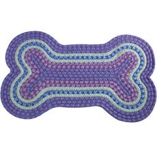 Pet Studio Bone-Shaped Braided Rugs