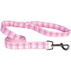 Madras Plaid Leads come in two sizes: