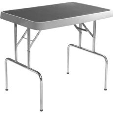 General Cage Fiberglass Grooming Table with Arm-#50029