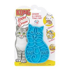 Kong Zoom Groom Rubber Pet Brush for Cats #KC227