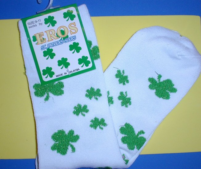 Saint Patrick's Day Socks, Women's size 9-11