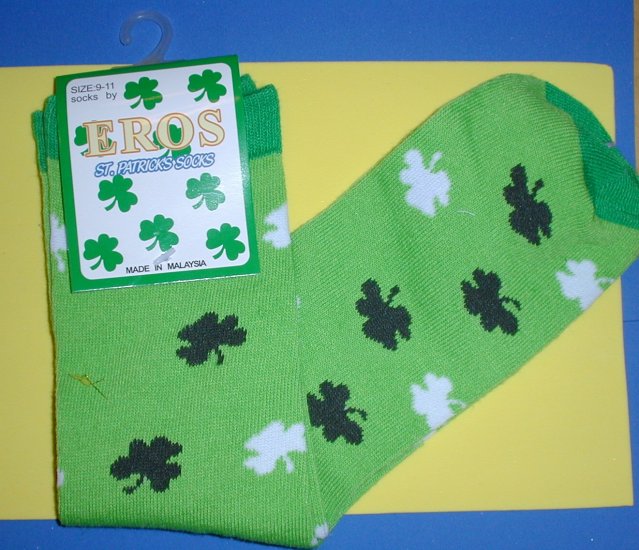 Saint Patrick's Day Socks, Women's size 9-11