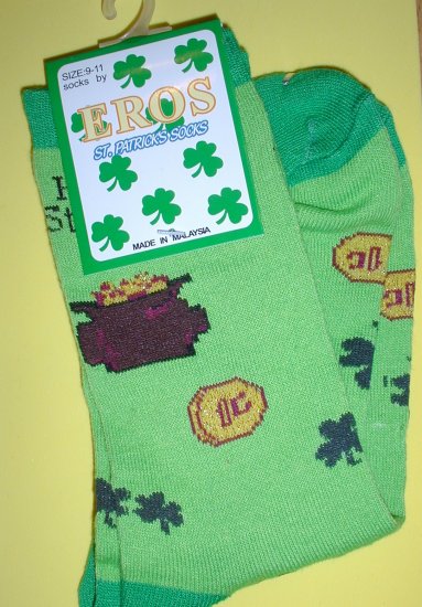 Saint Patrick's Day Socks, Women's size 9-11