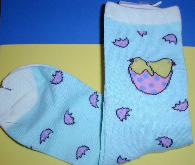 Easter Socks, Women's size 9-11