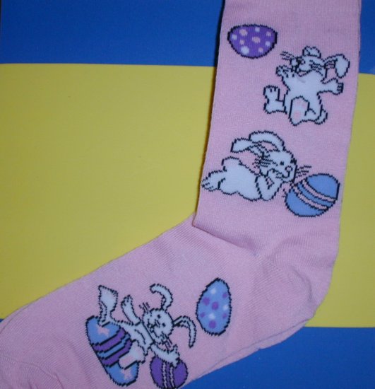 Easter Socks, Women's size 9-11