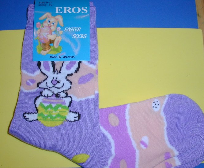 Easter Socks, Women's size 9-11