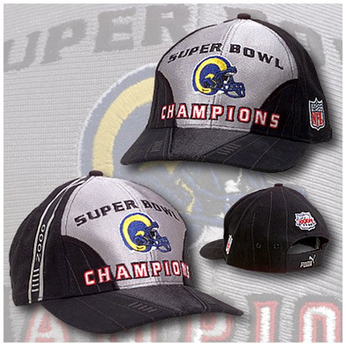 ST. LOUIS 1999 RAMS 2000 SUPER BOWL CHAMPS CAP HAT NEW