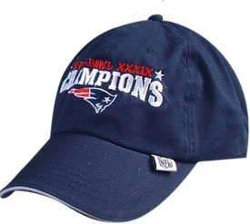 NEW ENGLAND PATRIOTS FOOTBALL SUPER BOWL XXXIX HAT CAP NEW
