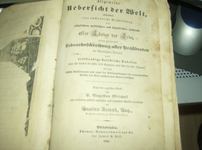 Rare 1846 German History Book TONS of ART Etchings Engravings