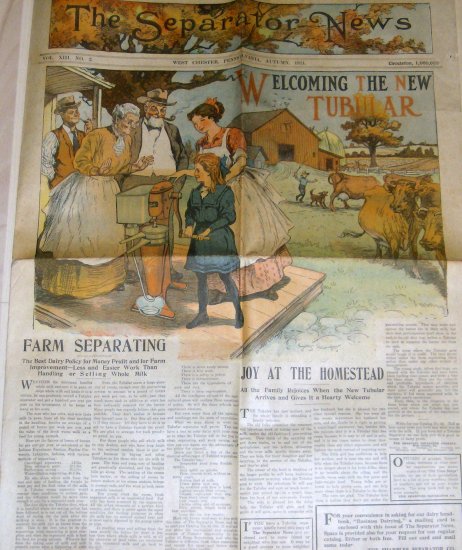 1911 Sharpless Farm Machine Catalog