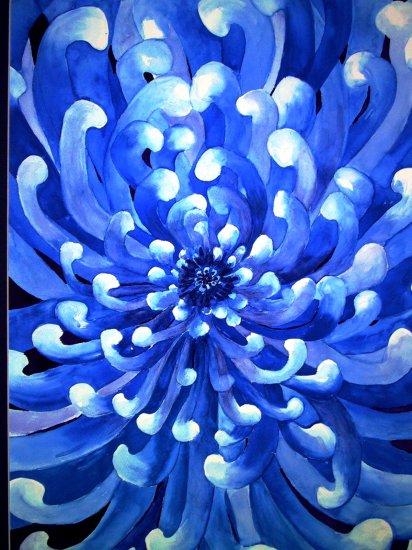 Blue Sparkler