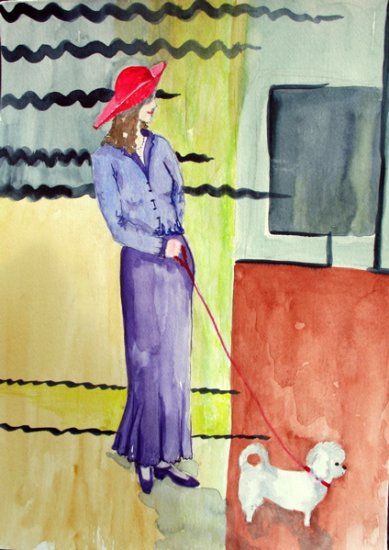 Red Hat Lady
