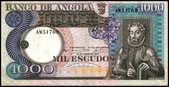 ANGOLA - 1000 ESCUDOS 1973