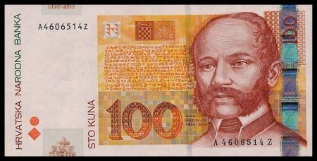CROATIA - 100 KUNA 2001, Pick 41, UNCIRKULATED