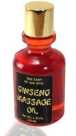 Ginseng Scented Massage Oil