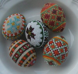 "Boyko" Beaded Eggs