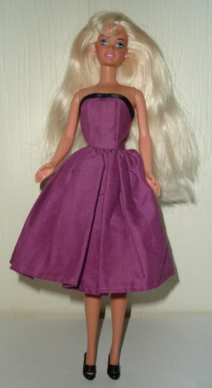 Barbie Doll Type Dress Purple