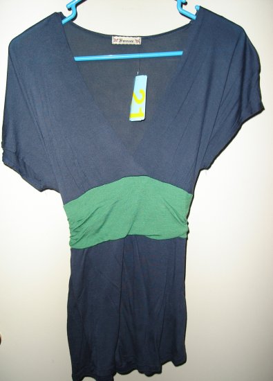 Forever 21 Empire V-Neck shirt