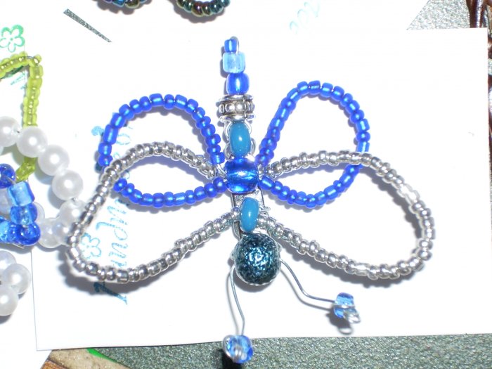 Blue Butterfly Pin