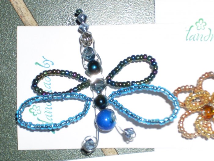 Dragonfly Pin Blue