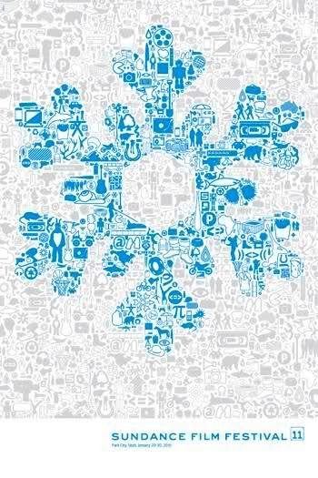 2011 Sundance Film Festival Poster ORIGINAL 1st PRINTING Brand New, Free Ship