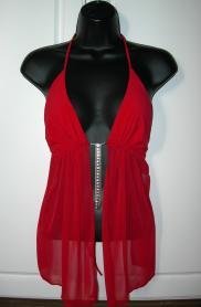 Sexy Red Halter Size Large