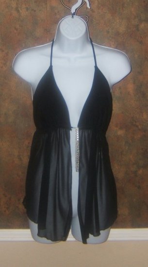 Sexy Black Halter Size Large