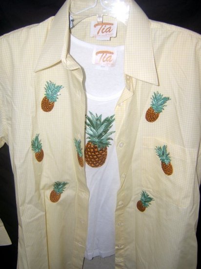 Ladies Tia Shirt and Matching Tank Size Medium