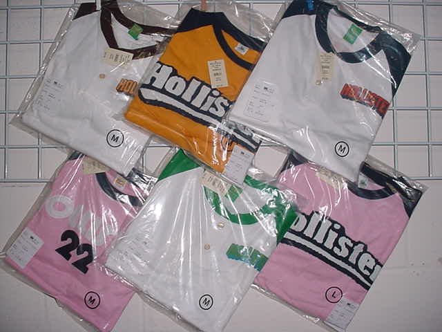 Wholesale Lot of Mens Mixed Hollister Shirts