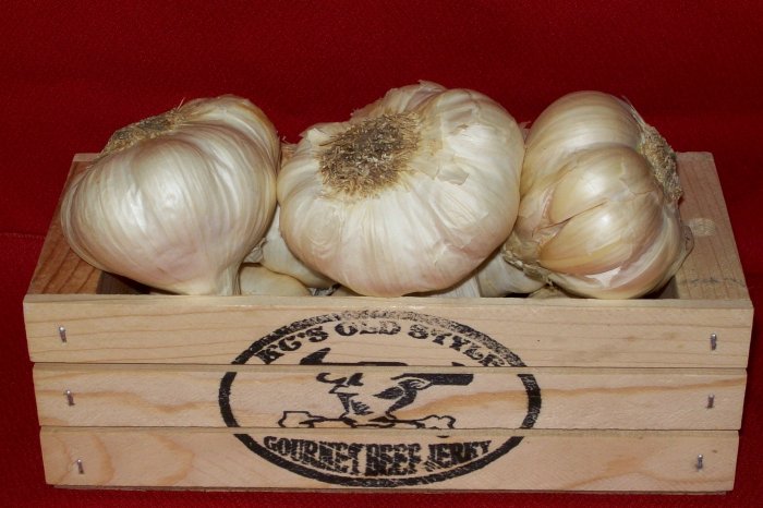 Alder/Hickory Smoked Whole Garlic 2.00 per head