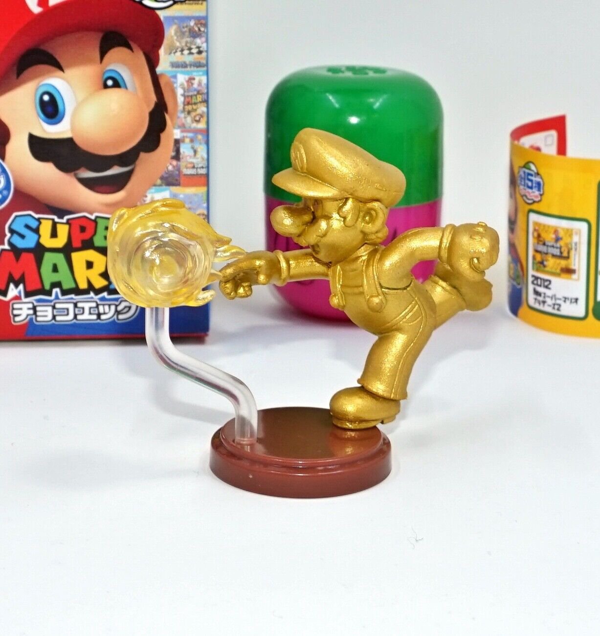 Furuta Super Mario 35th Anniversary Choco Egg Figure 11 Gold Mario