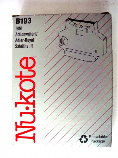 Adler Nu-Kote Correctable Typewriter Ribbon 246 1o4