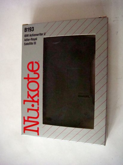 AAdler Nu-Kote Black Correctable Typewriter Ribbon B193