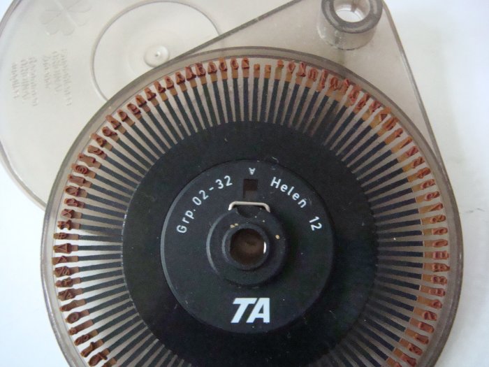 Adler Type Wheel Helen 12 GRP 02-32 in Plastic Case