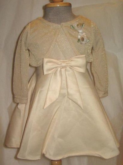 George Girls Party/Flower Girl Dress (with Bolero)
