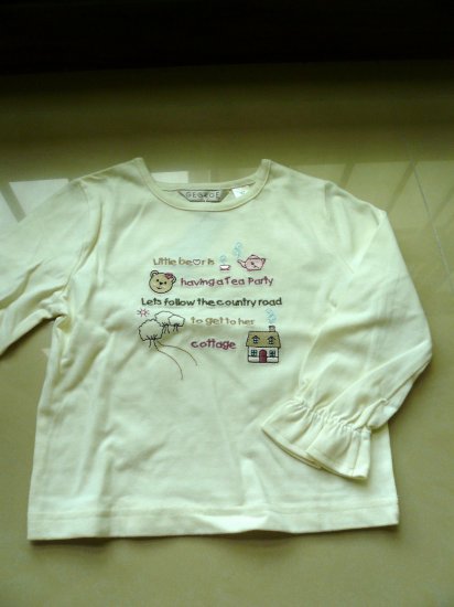 Kids George Long Sleeves Printed Top