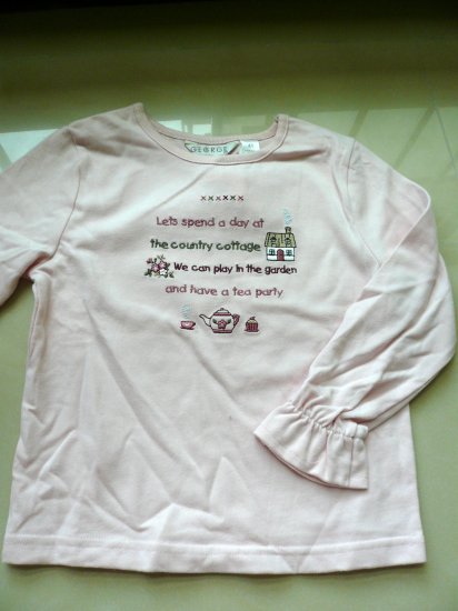 Kids George Long Sleeves Printed Top