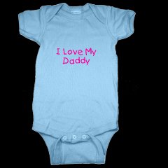 I love my daddy infant creaper