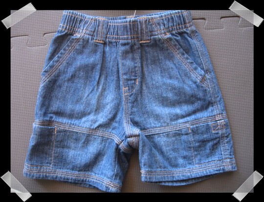 Gymboree Island Excursion Boys demin short size 12-18m