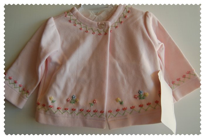 House of Hatten Baby Pink Sweater size 3 monts NWT
