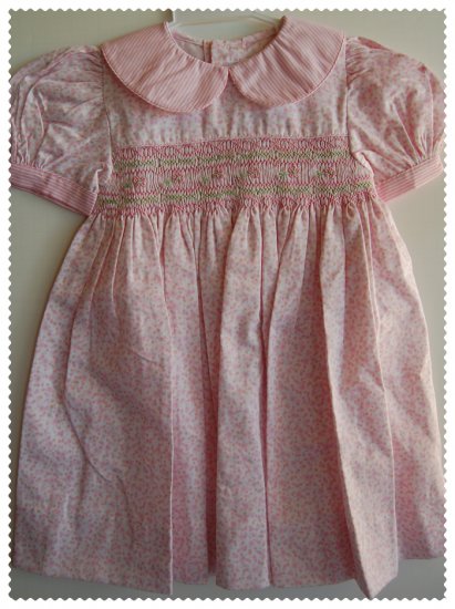 House of Hatten Pink Smock Dress size 18 months NWT
