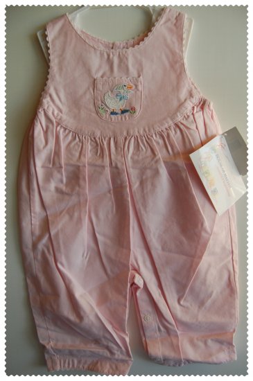 House of Hatten Pink Overall size 9 months NWT