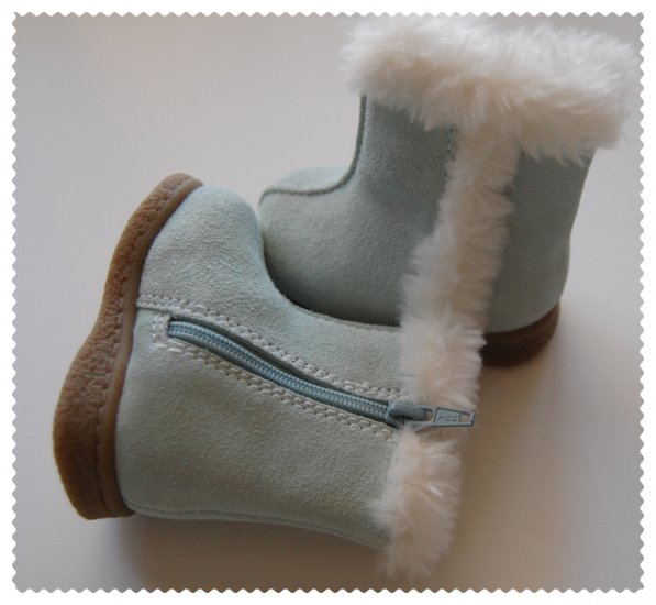 Gymboree Baby Boots Light Blue size 1 NWOT