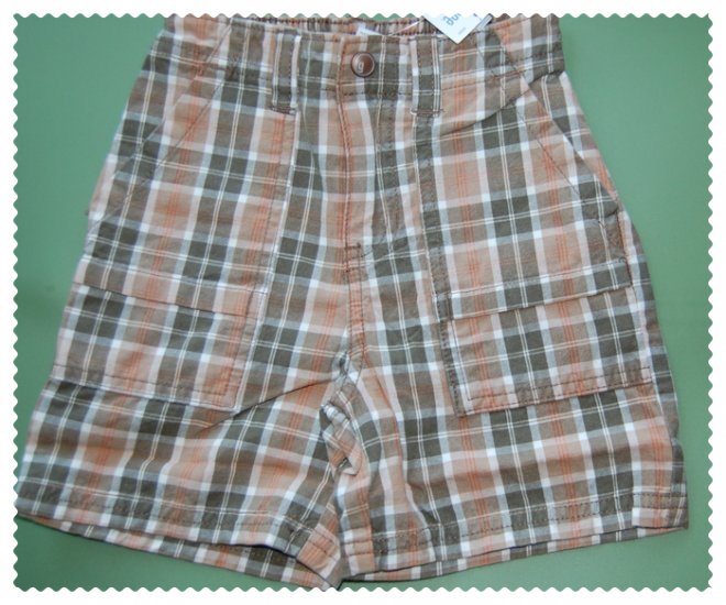 Gymboree Armadillo Ranch Boys Short 12-18 m NWT