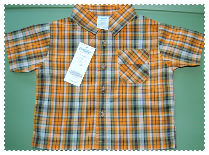 Gymboree Island Excursion Baby Shirt size 3-6 m NWT