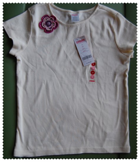 Gymboree Pretty in Plums Flower Shirt size 9 NWT