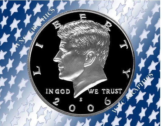 2006 S Kennedy Clad Proof Half *Nice Cameo*