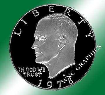 1978 S CN Eisenhower Proof Dollar *Nice*