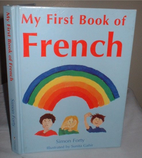 My First Book of French Hardcover INCLUDES SHIPPING!