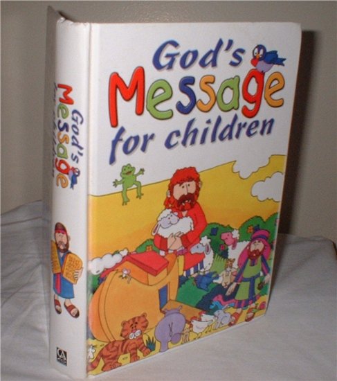 Children's Book "God's Message for Children" Hardcover Daily Devotional Book